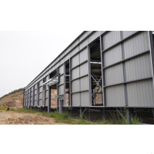 2021 China manufacturer prefabricated warehouse structure  wind-resistant large-span steel structure warehouse